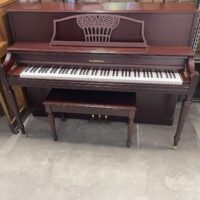 Baldwin B42 Acrosonic Decorator Mahogany Console