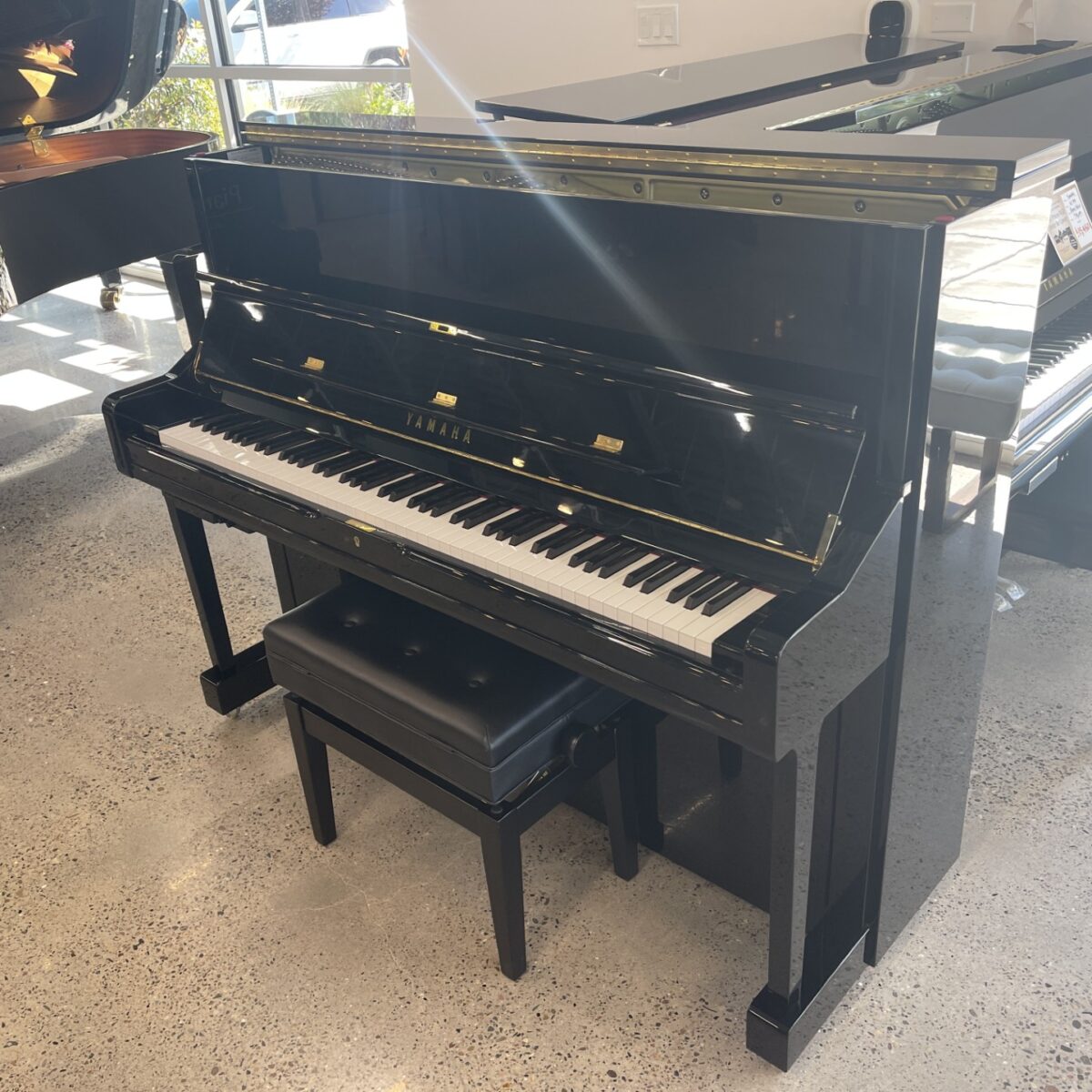Yamaha U1-TA2 TransAcoustic Hybrid Professional Upright