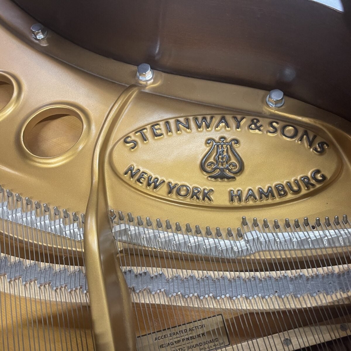 Steinway & Sons “M” Mahogany Music Room Grand