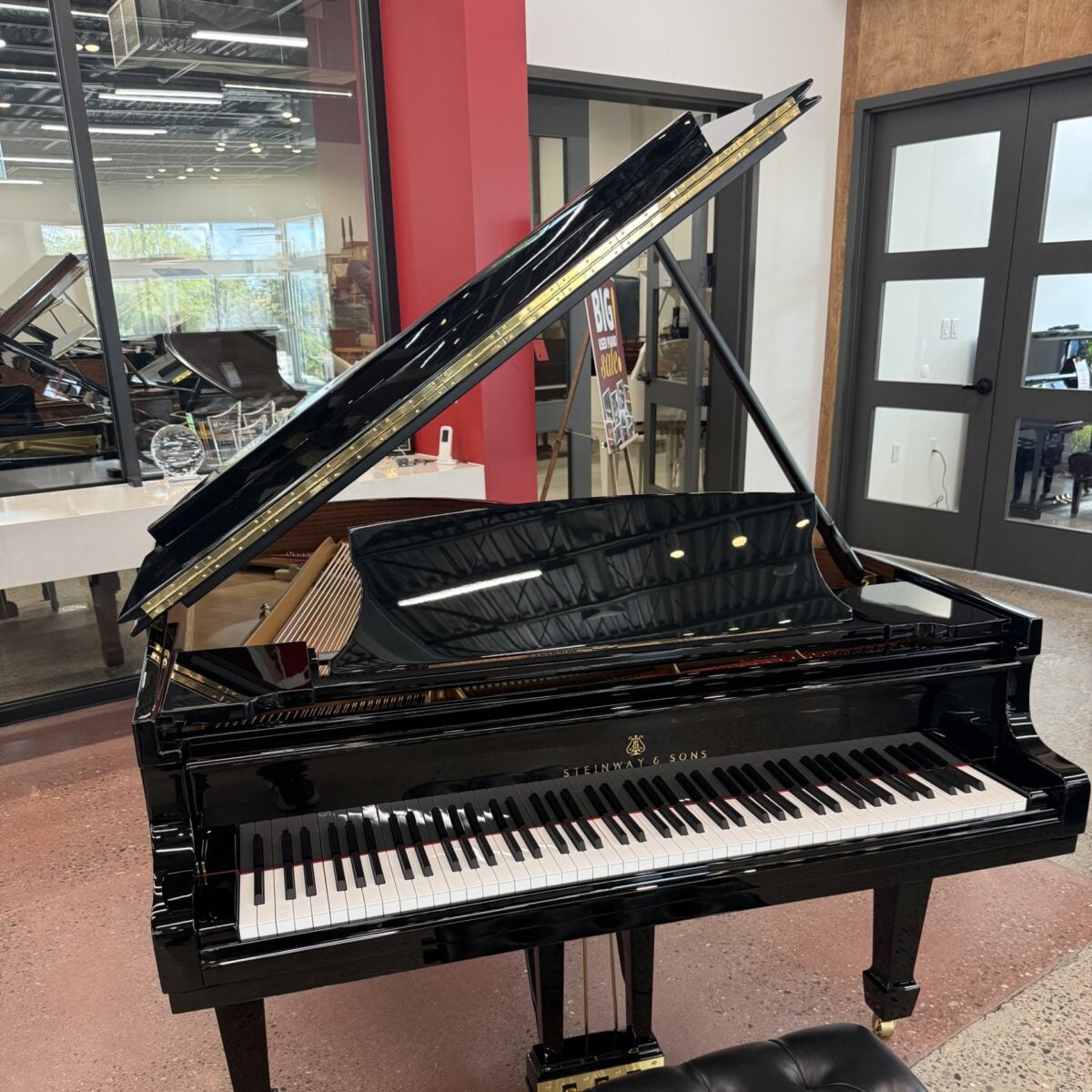 Steinway & Sons Fully Restored Vintage “L” Professional Grand