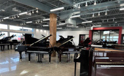 PianoWerkes piano showroom in Albuquerque, New Mexico
