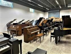 PianoWerkes piano showroom in Albuquerque, New Mexico