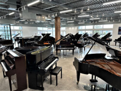 PianoWerkes piano showroom in Albuquerque, New Mexico
